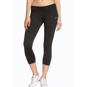 adidas | Pants u0026 Jumpsuits | Adidas Black Climalite Capri Leggings |  Poshmark